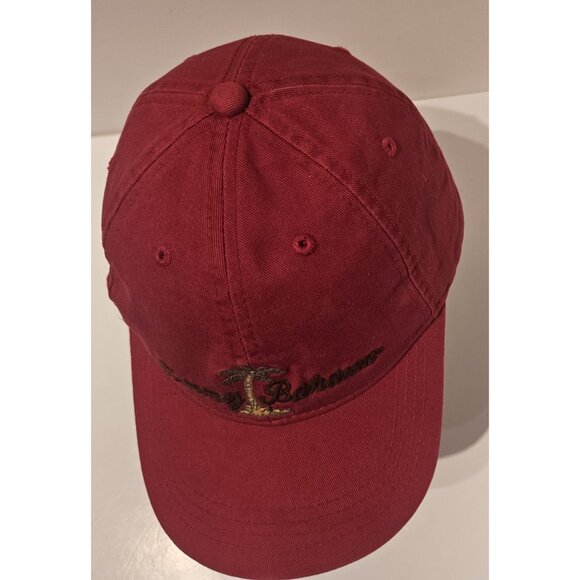 Tommy Bahama Red Relax Hat Cap Embroidered Marlin Adj Cool Operator Drink recipe - Picture 7 of 13